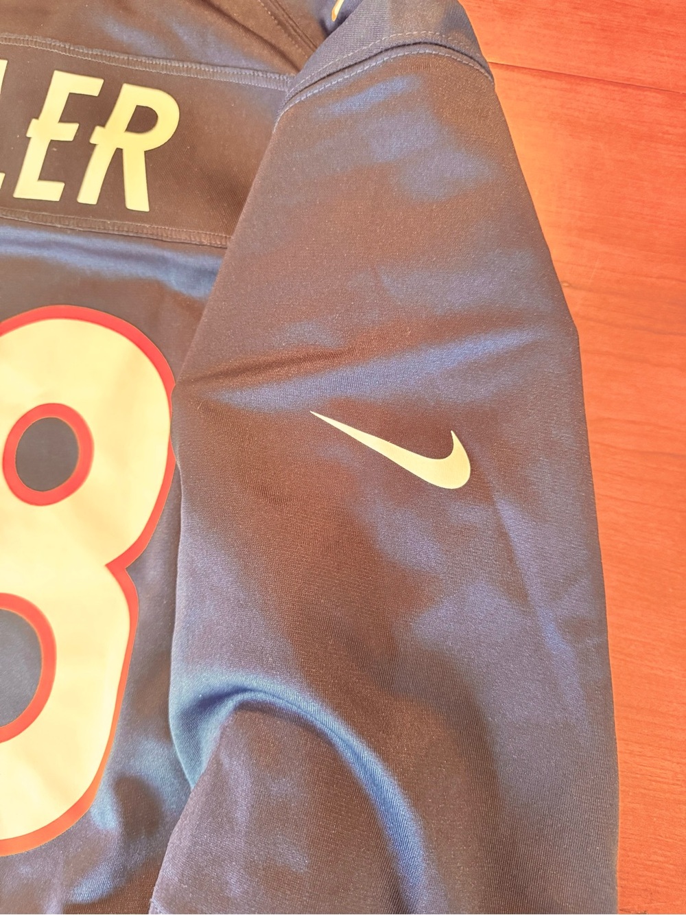 Nike Denver Broncos Jersey Von Miller #58 NFL Navy Orange XL - Picture 4 of 9